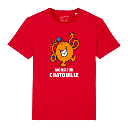 T-Shirt Homme Monsieur Chatouille Monsieur Madame