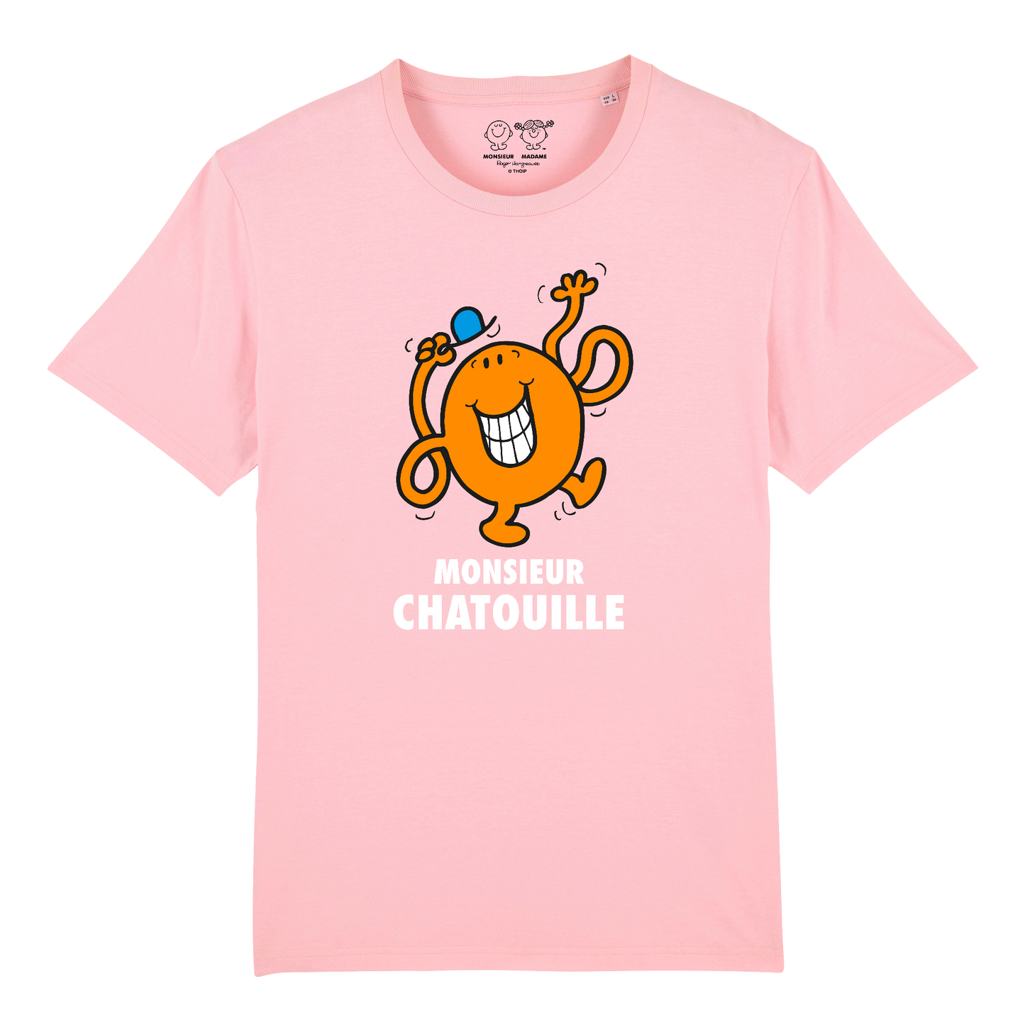 T-Shirt Homme Monsieur Chatouille Monsieur Madame