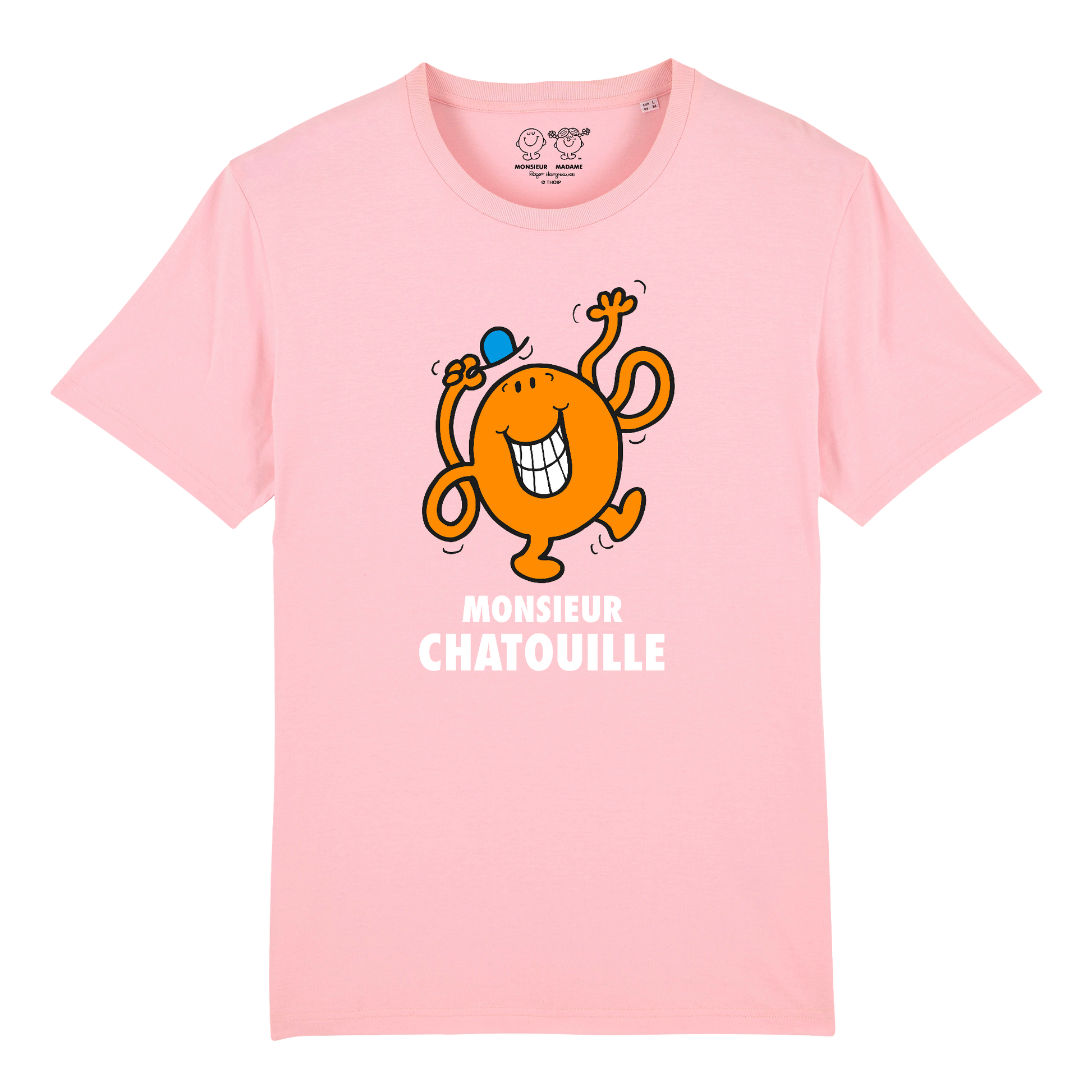 T-Shirt Homme Monsieur Chatouille Monsieur Madame