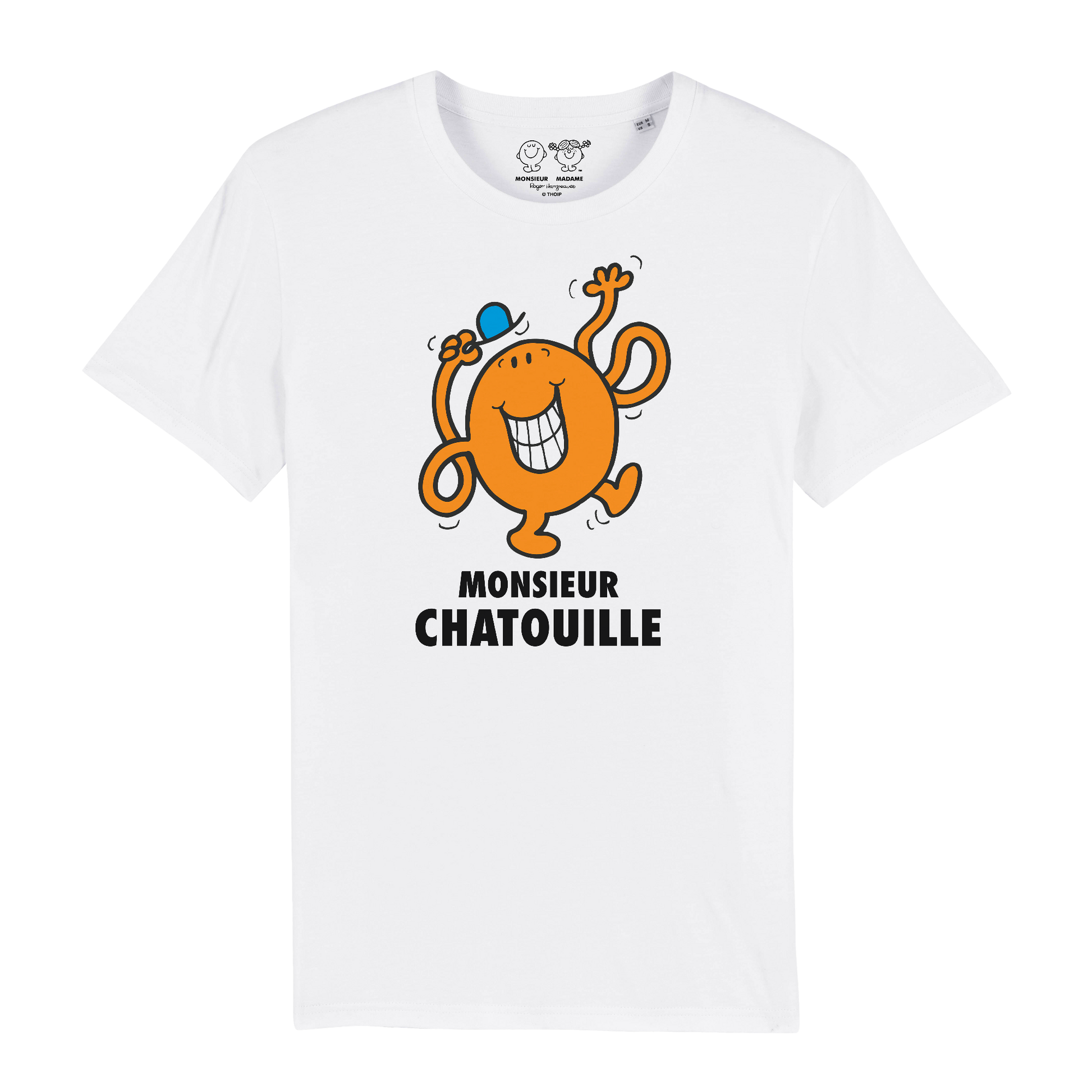T-Shirt Homme Monsieur Chatouille Monsieur Madame
