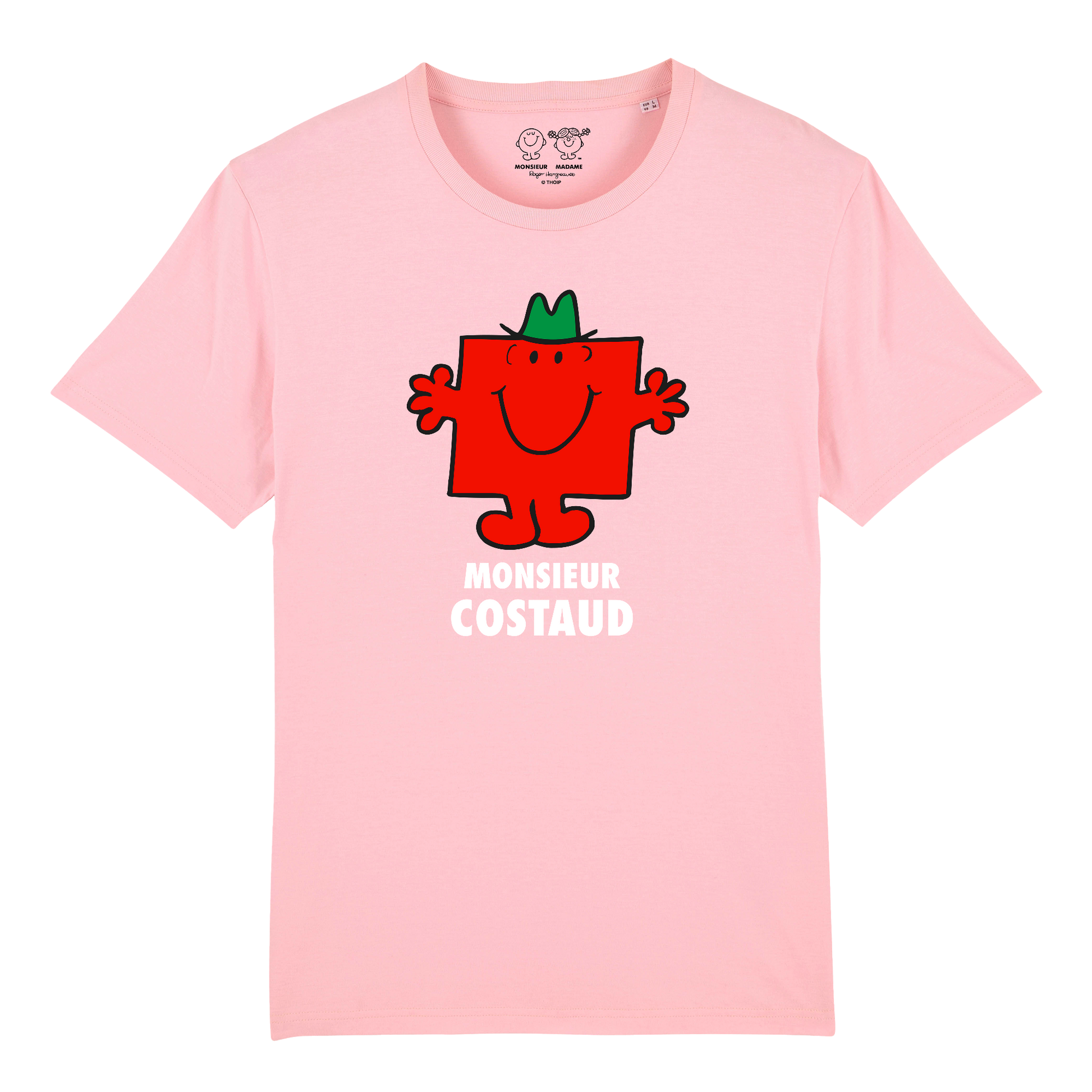 T-Shirt Homme Monsieur Costaud Monsieur Madame