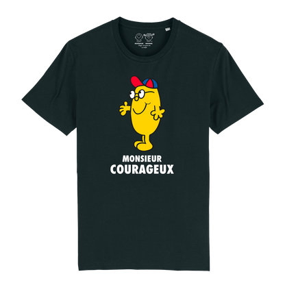 T-Shirt Homme Monsieur Courageux Monsieur Madame