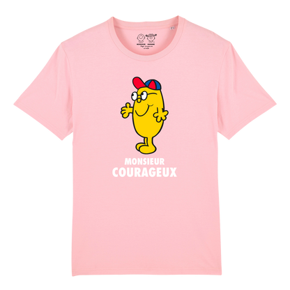 T-Shirt Homme Monsieur Courageux Monsieur Madame
