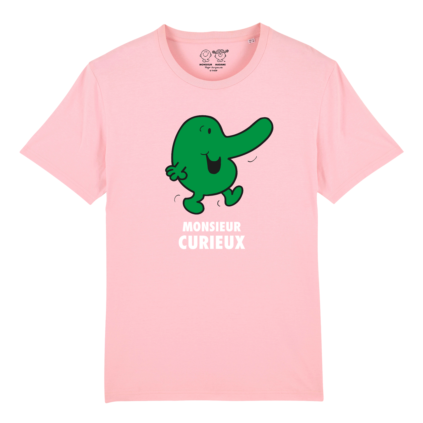 T-Shirt Homme Monsieur Curieux Monsieur Madame