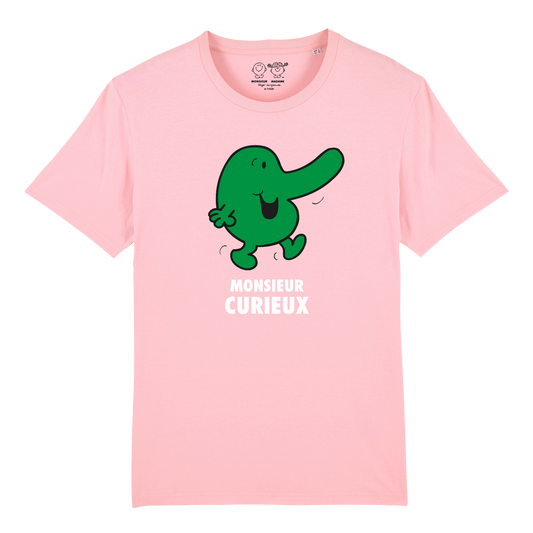 T-Shirt Homme Monsieur Curieux Monsieur Madame