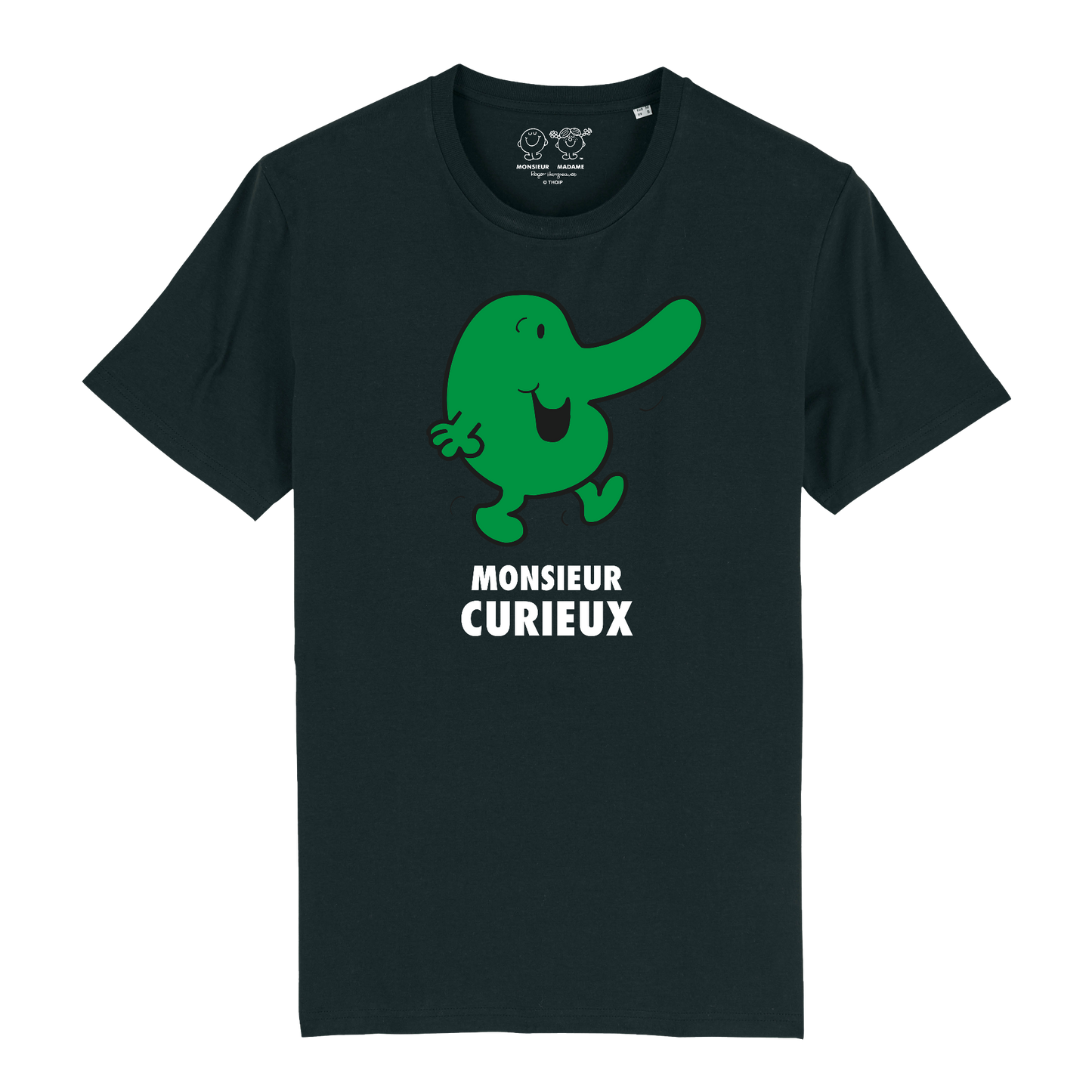 T-Shirt Homme Monsieur Curieux Monsieur Madame