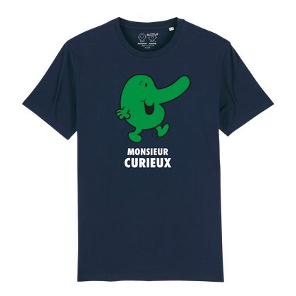 T-Shirt Homme Monsieur Curieux Monsieur Madame
