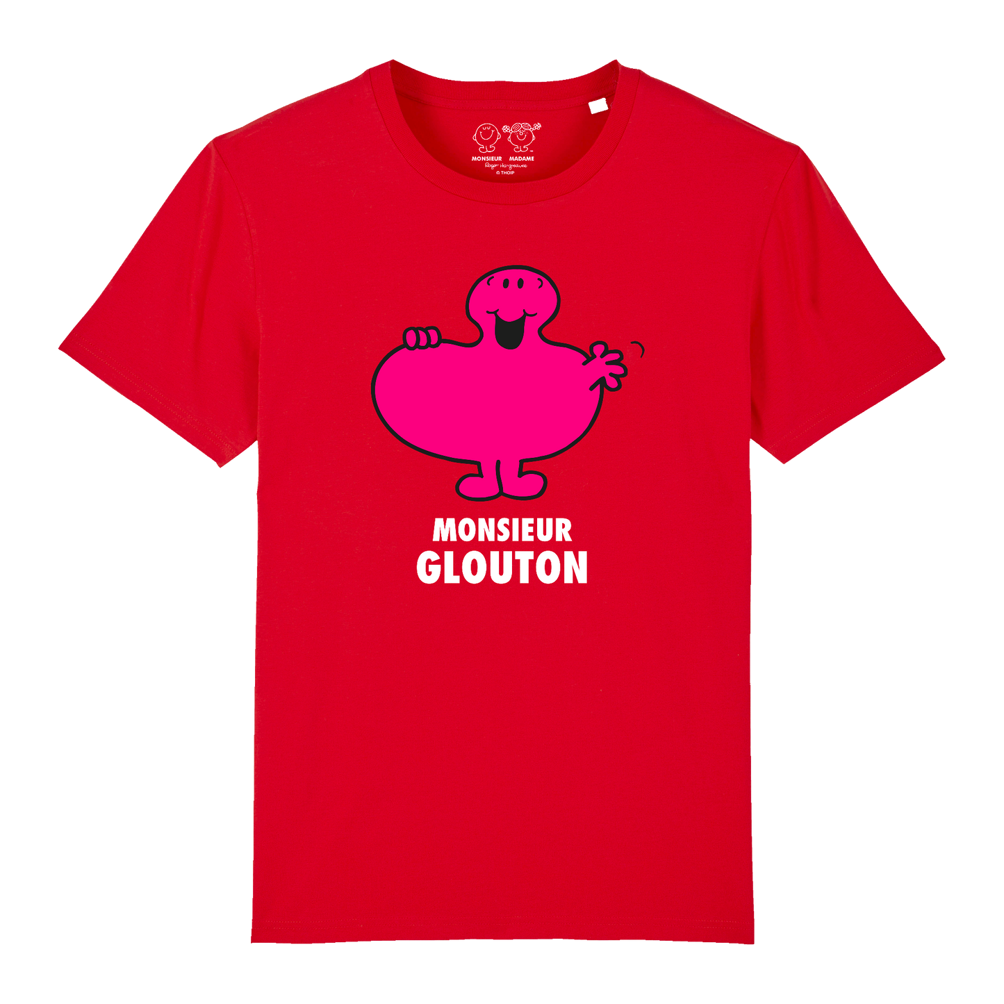T-Shirt Homme Monsieur Glouton Monsieur Madame