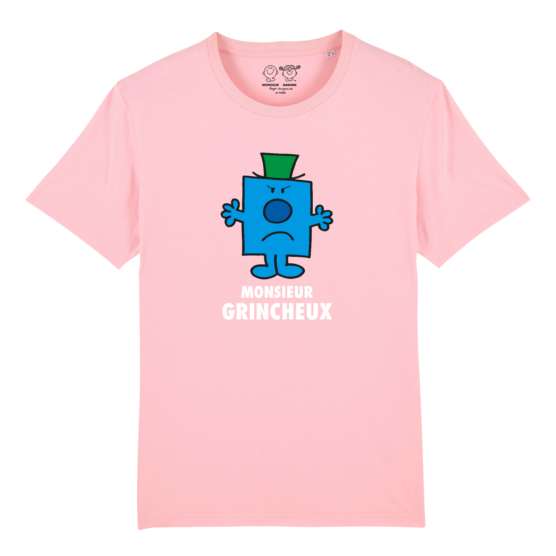 T-Shirt Homme Monsieur Grincheux Monsieur Madame