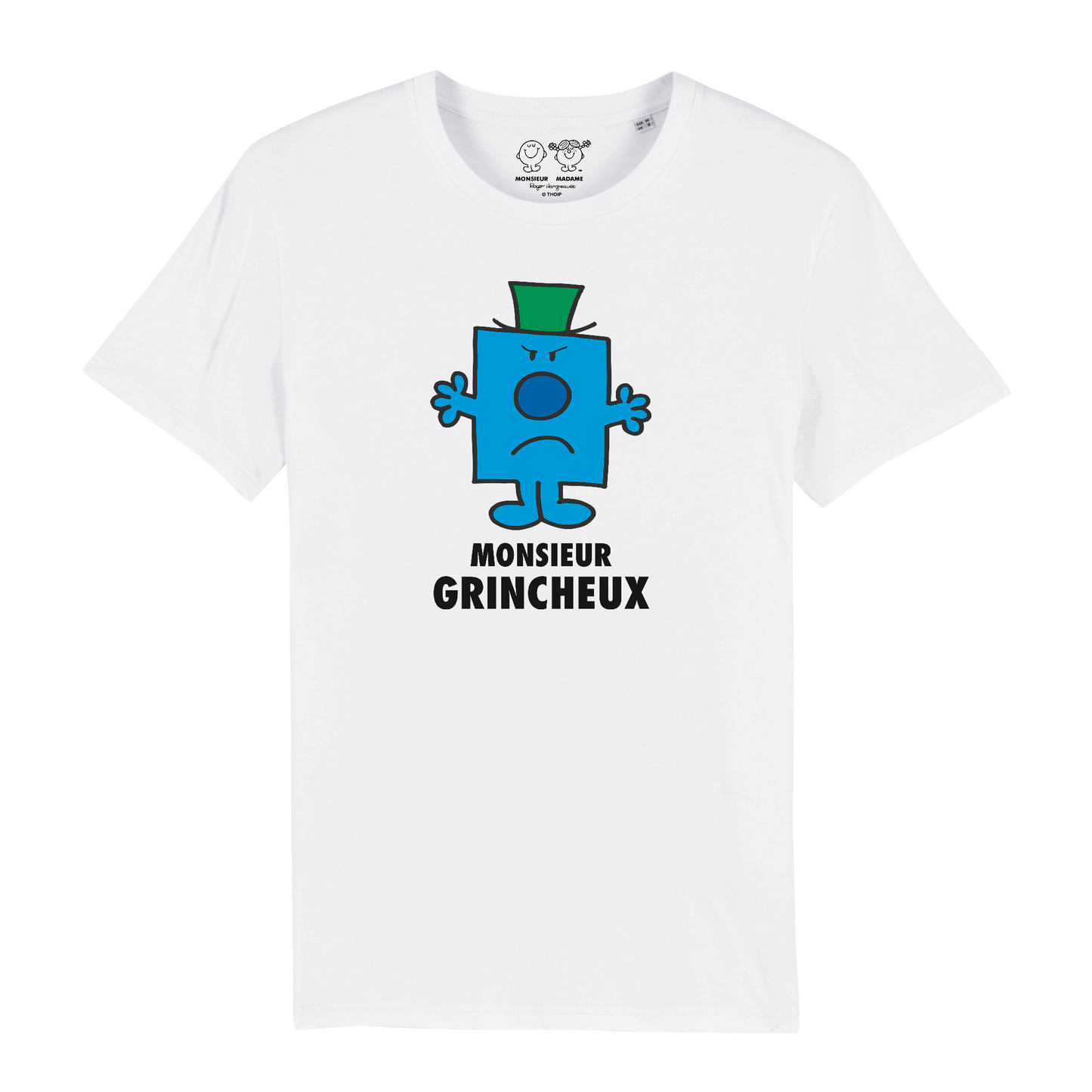 T-Shirt Homme Monsieur Grincheux Monsieur Madame