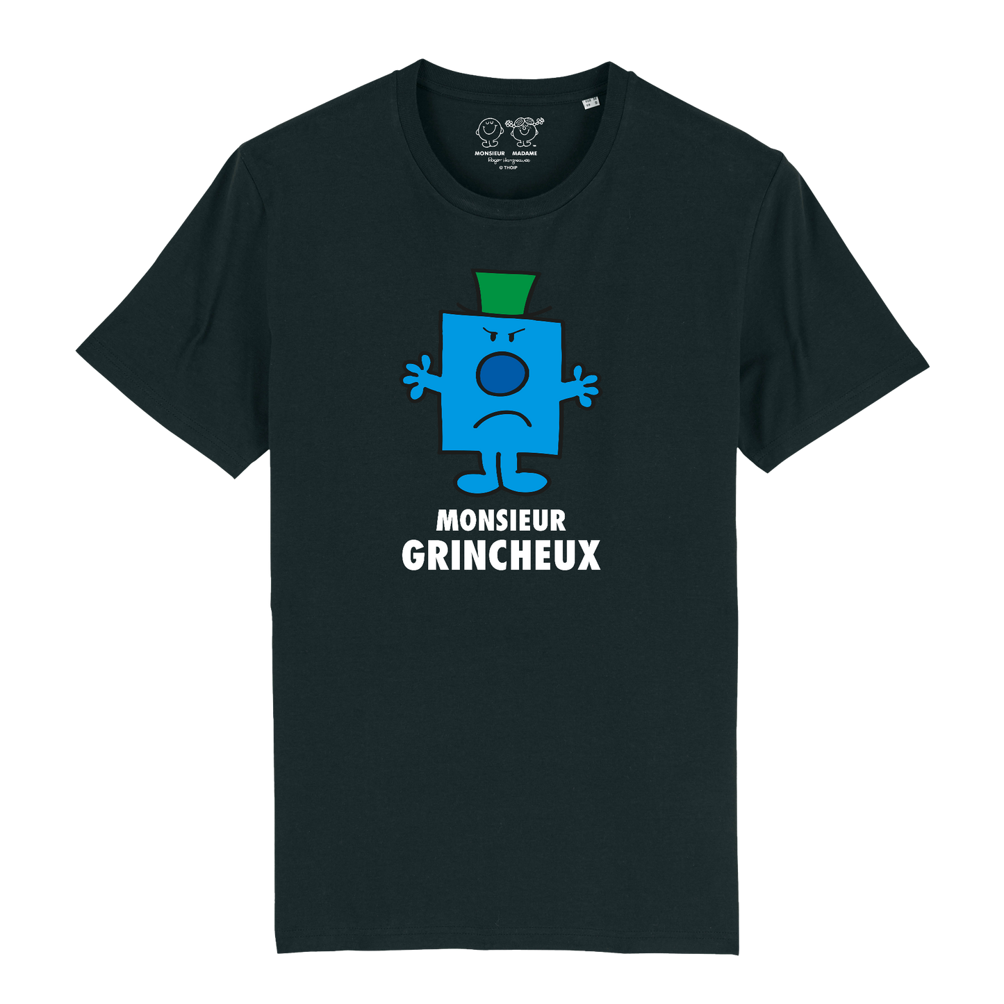 T-Shirt Homme Monsieur Grincheux Monsieur Madame
