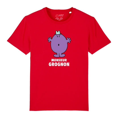 T-Shirt Homme Monsieur Grognon Monsieur Madame