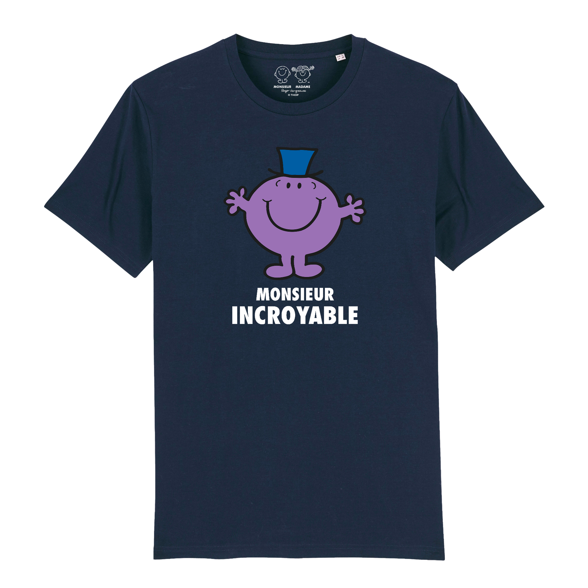T-Shirt Homme Monsieur Incroyable Monsieur Madame