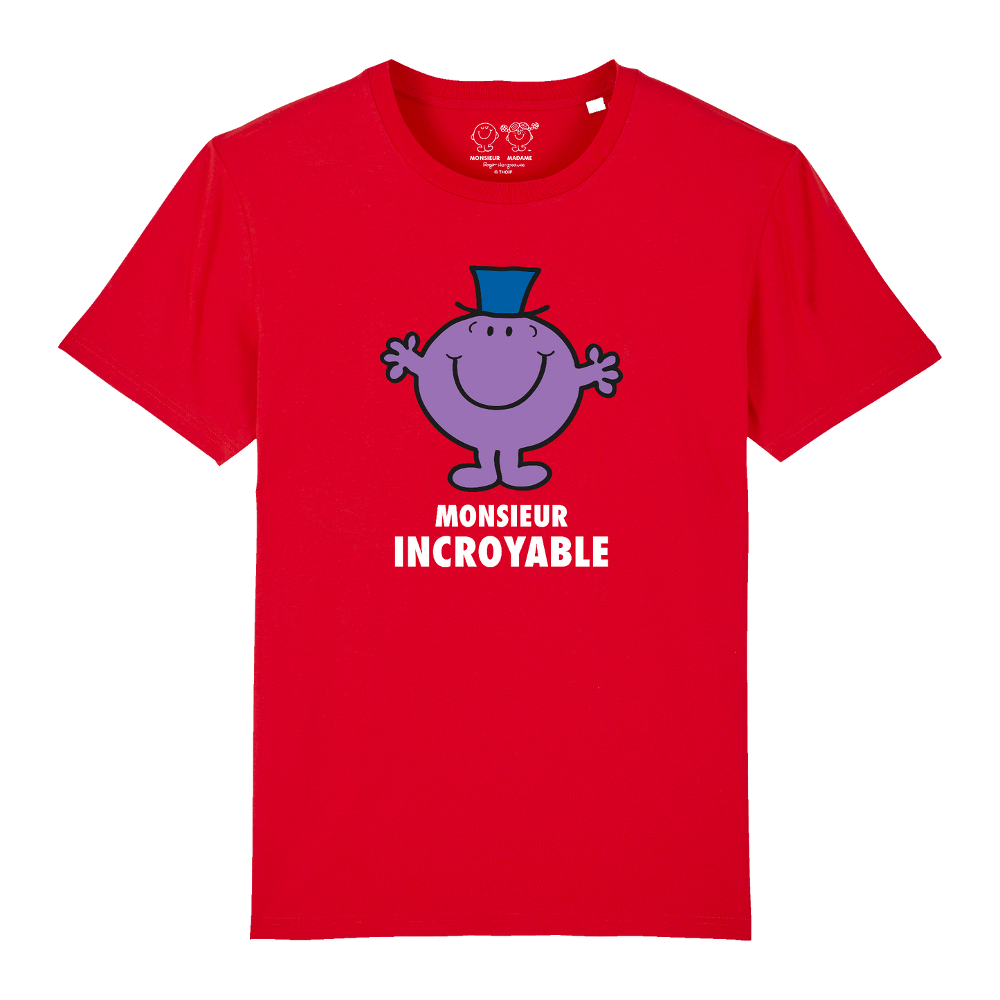 T-Shirt Homme Monsieur Incroyable Monsieur Madame