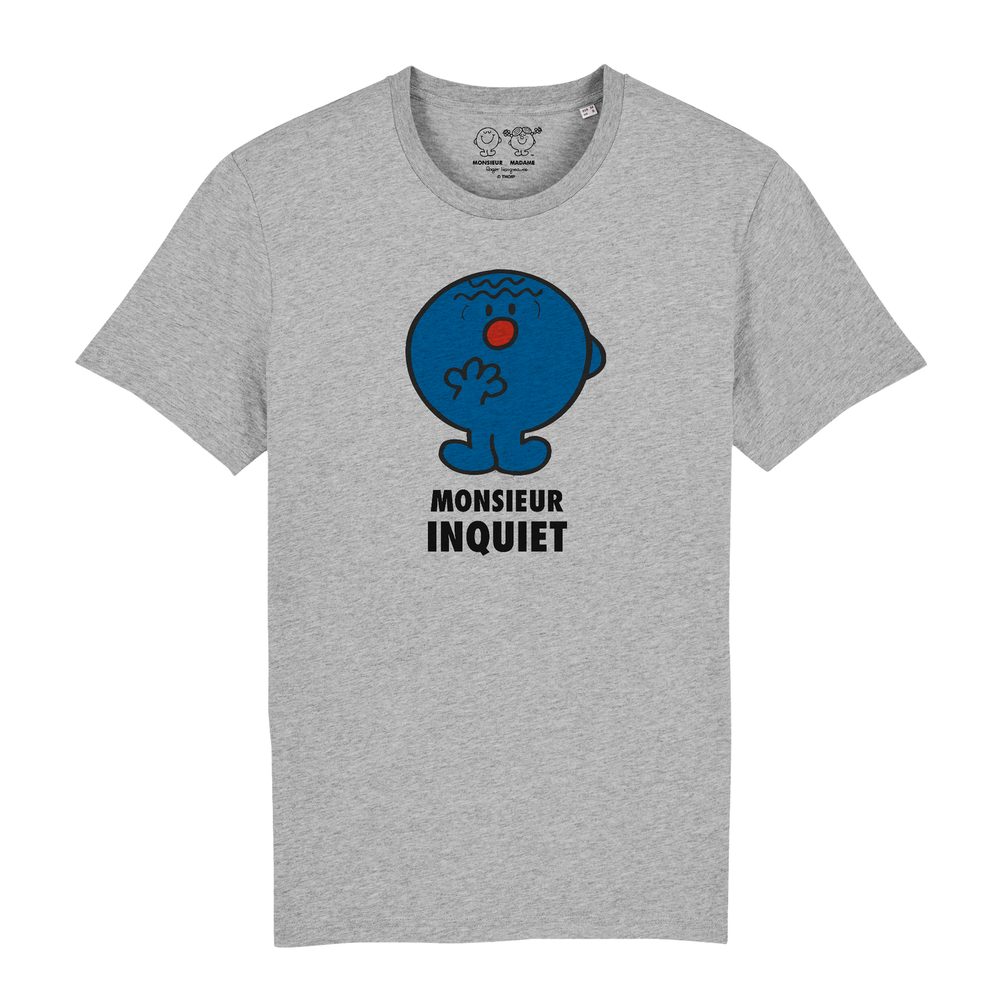 T-Shirt Homme Monsieur Inquiet Monsieur Madame