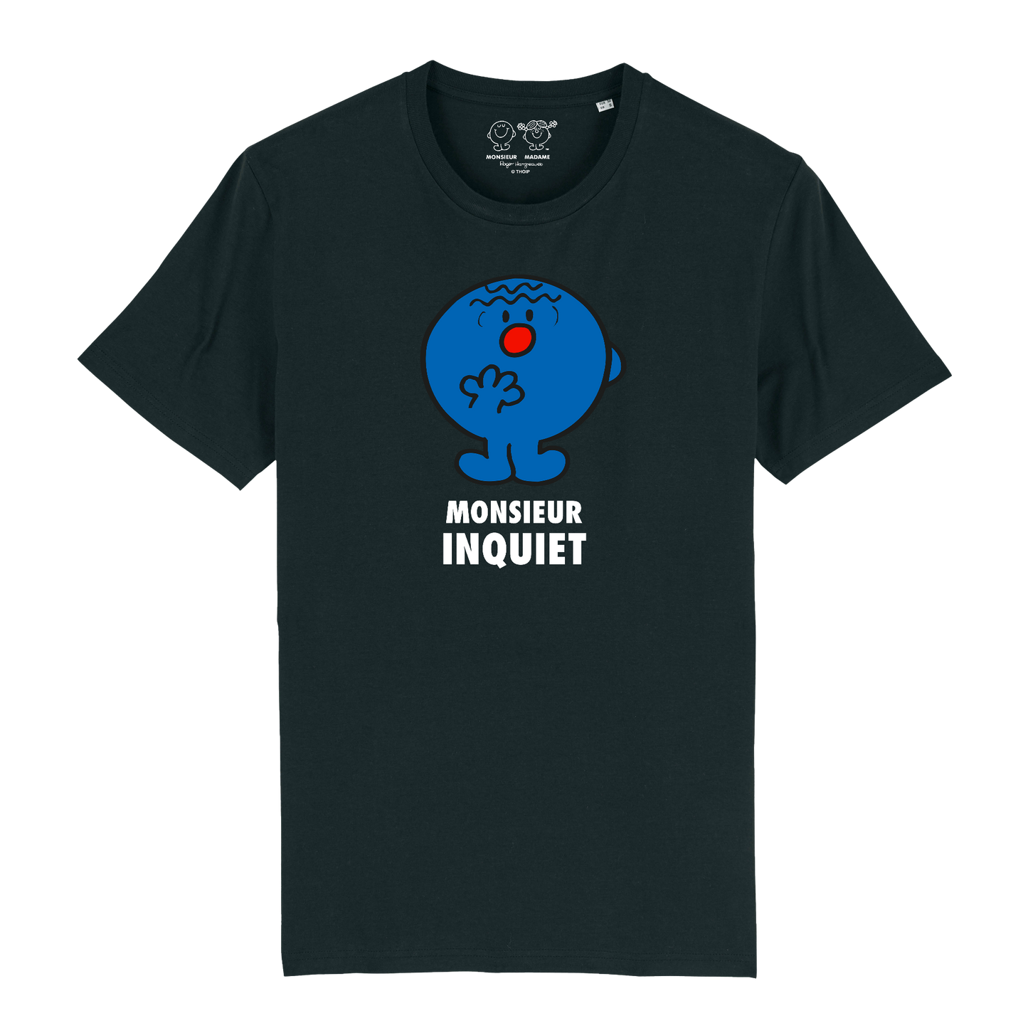 T-Shirt Homme Monsieur Inquiet Monsieur Madame