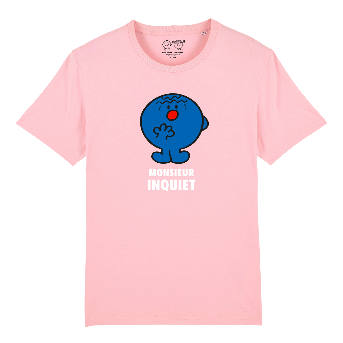 T-Shirt Homme Monsieur Inquiet Monsieur Madame