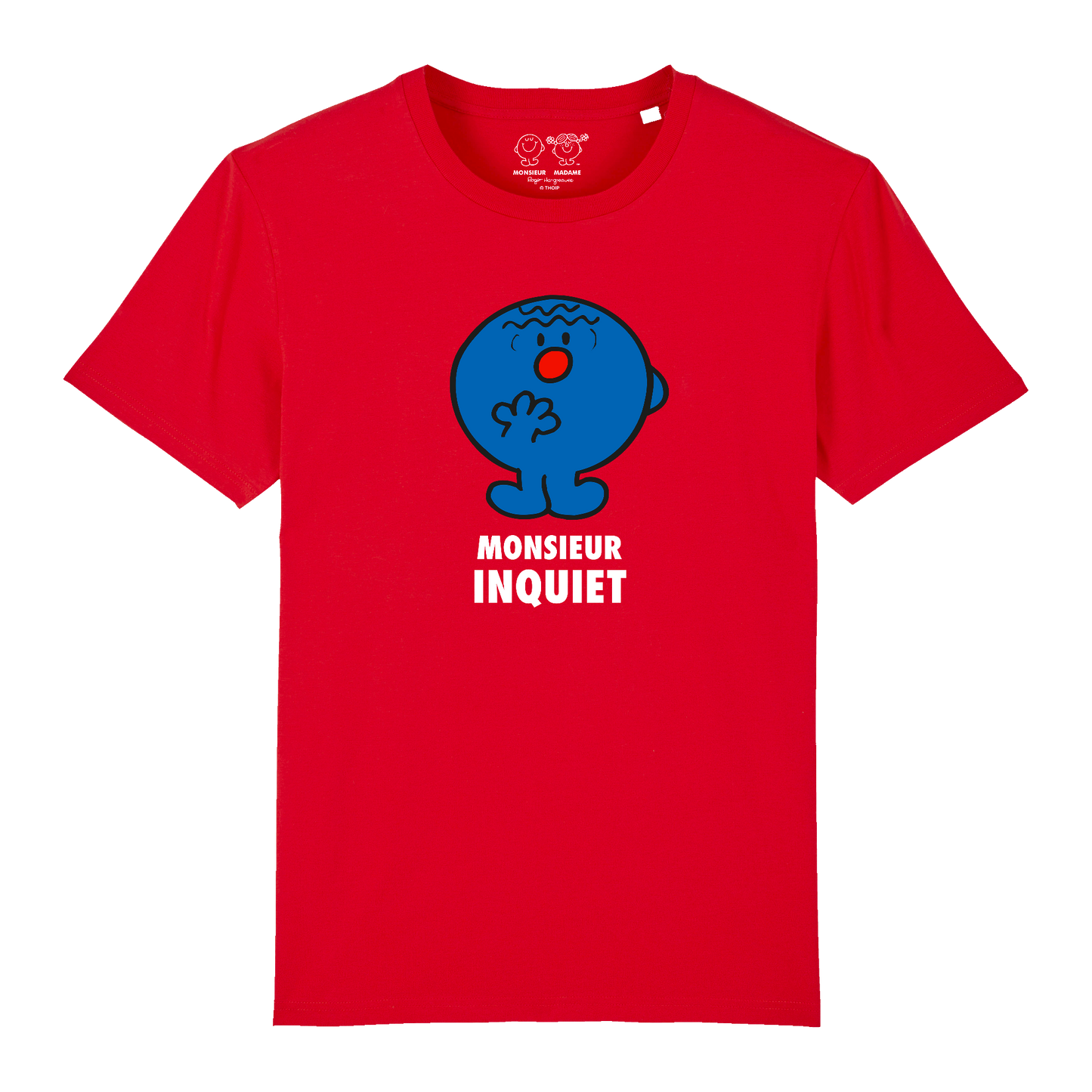 T-Shirt Homme Monsieur Inquiet Monsieur Madame