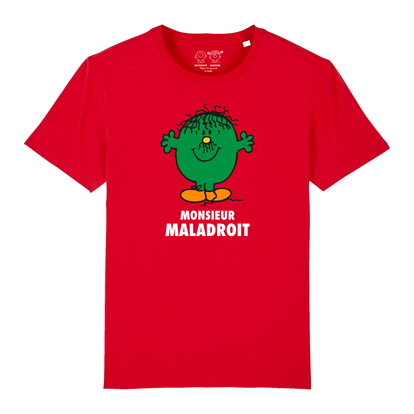 T-Shirt Homme Monsieur Maladroit Monsieur Madame
