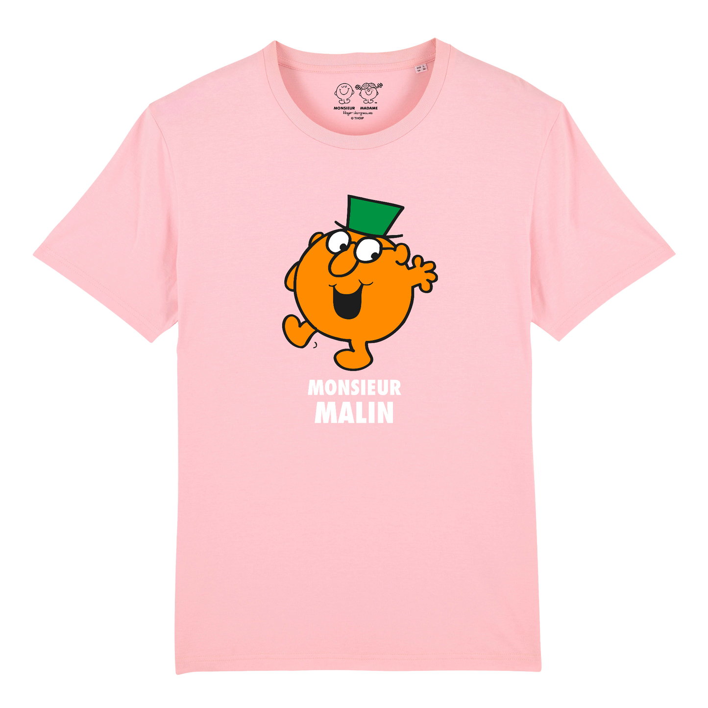 T-Shirt Homme Monsieur Malin Monsieur Madame