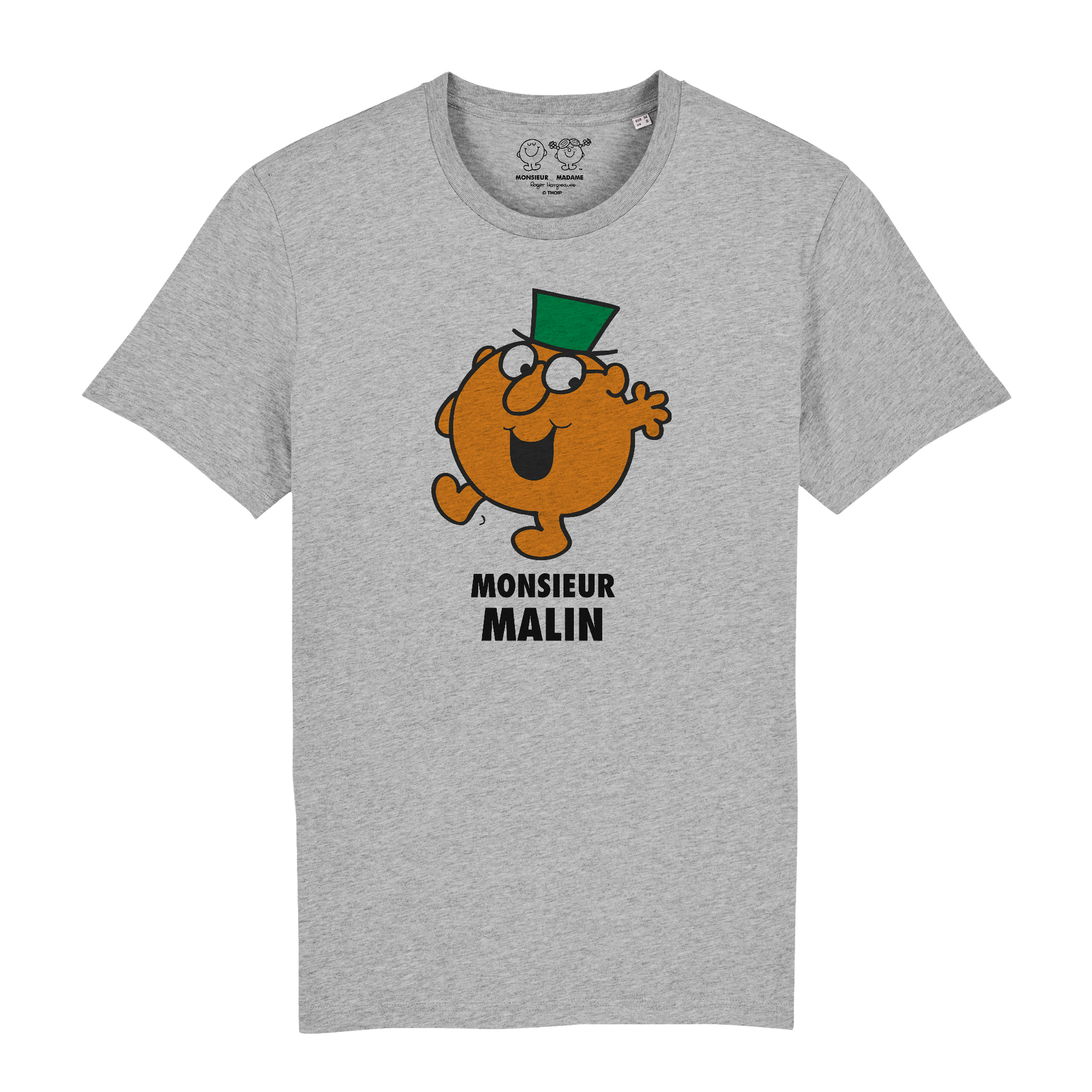 T-Shirt Homme Monsieur Malin Monsieur Madame