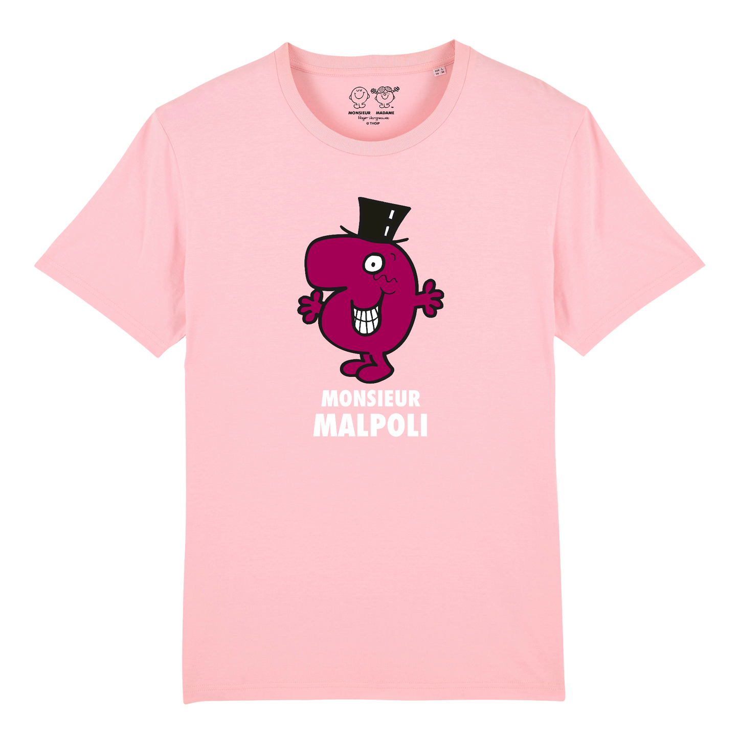 T-Shirt Homme Monsieur Malpoli Monsieur Madame