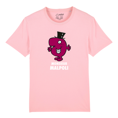 T-Shirt Homme Monsieur Malpoli Monsieur Madame