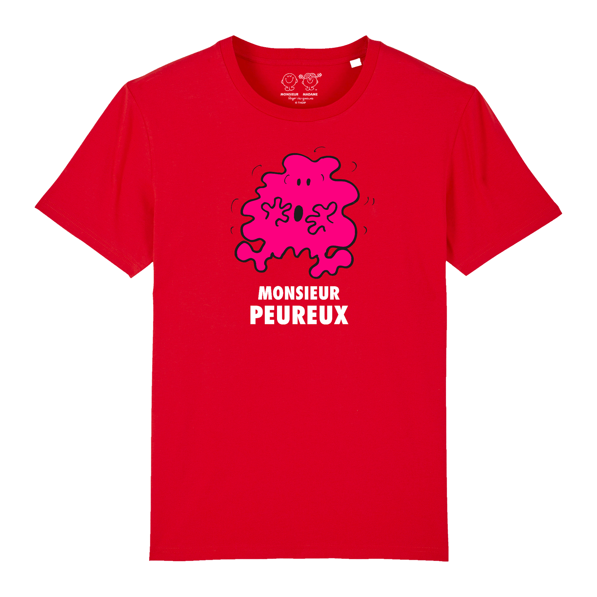 T-Shirt Homme Monsieur Peureux Monsieur Madame
