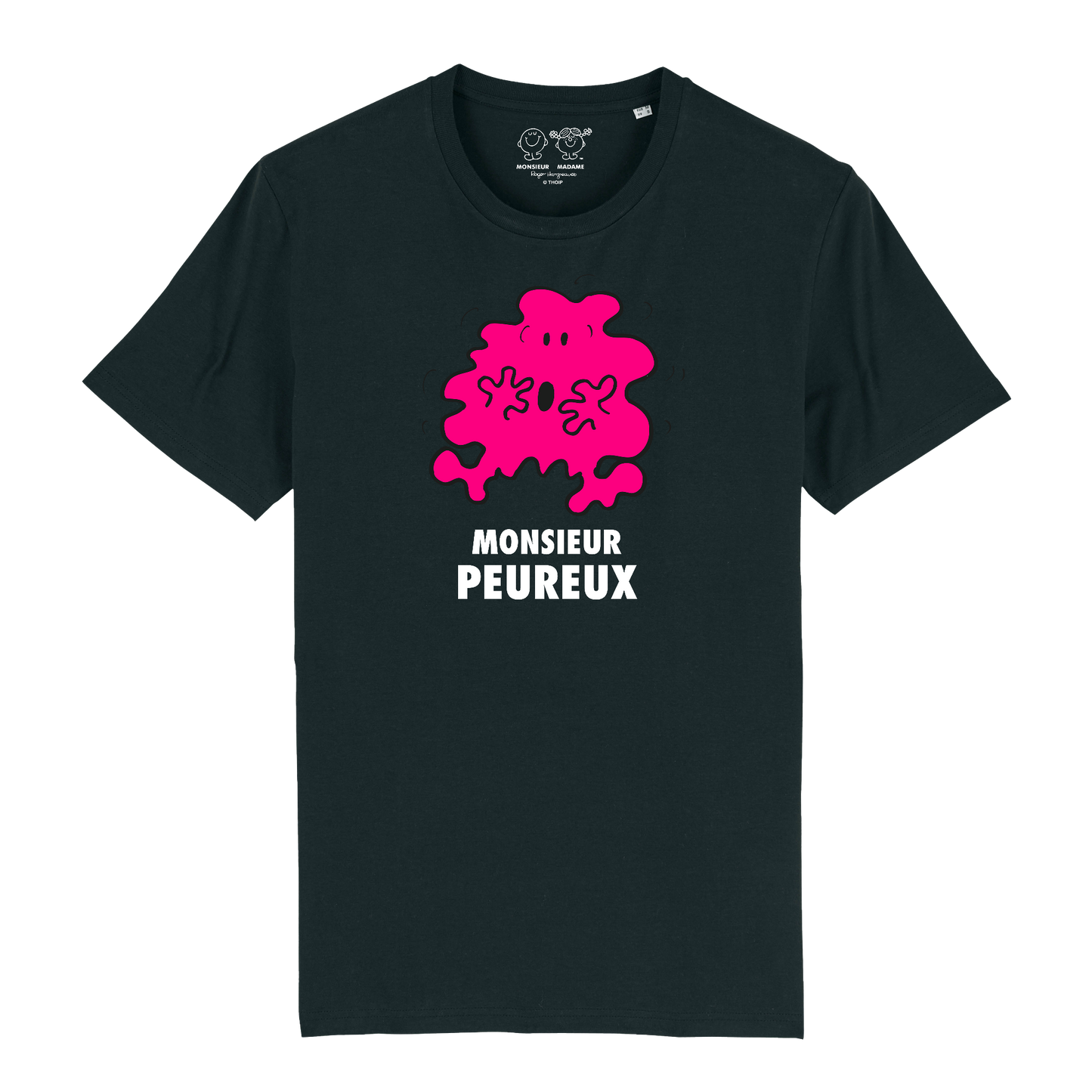 T-Shirt Homme Monsieur Peureux Monsieur Madame