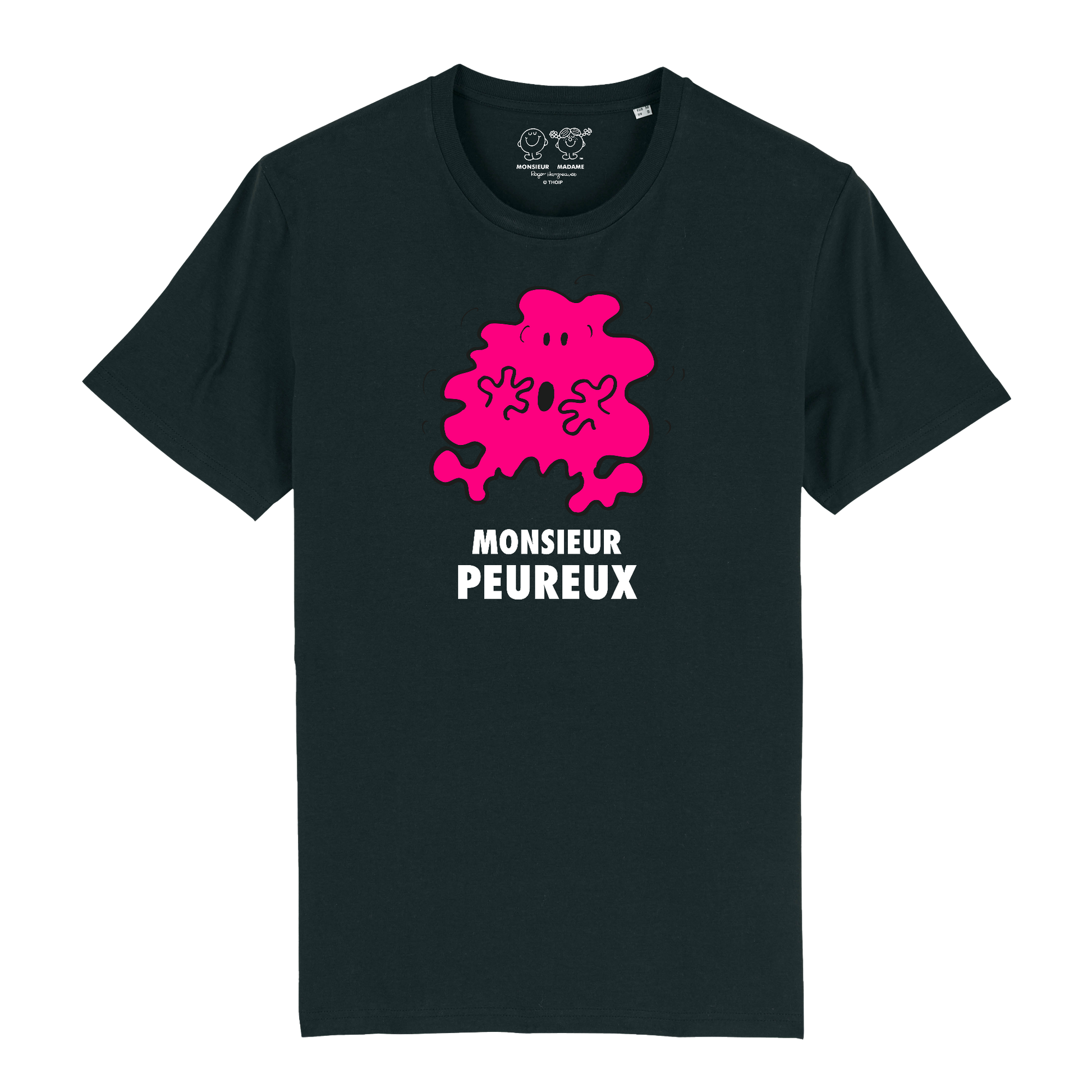 T-Shirt Homme Monsieur Peureux Monsieur Madame