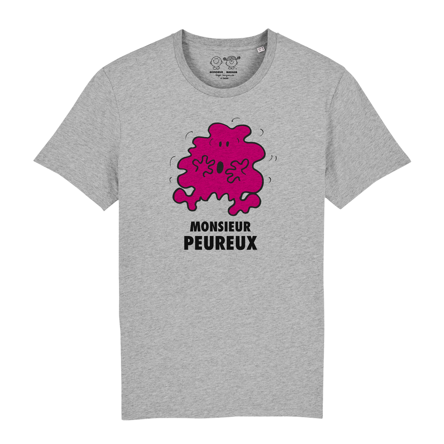 T-Shirt Homme Monsieur Peureux Monsieur Madame