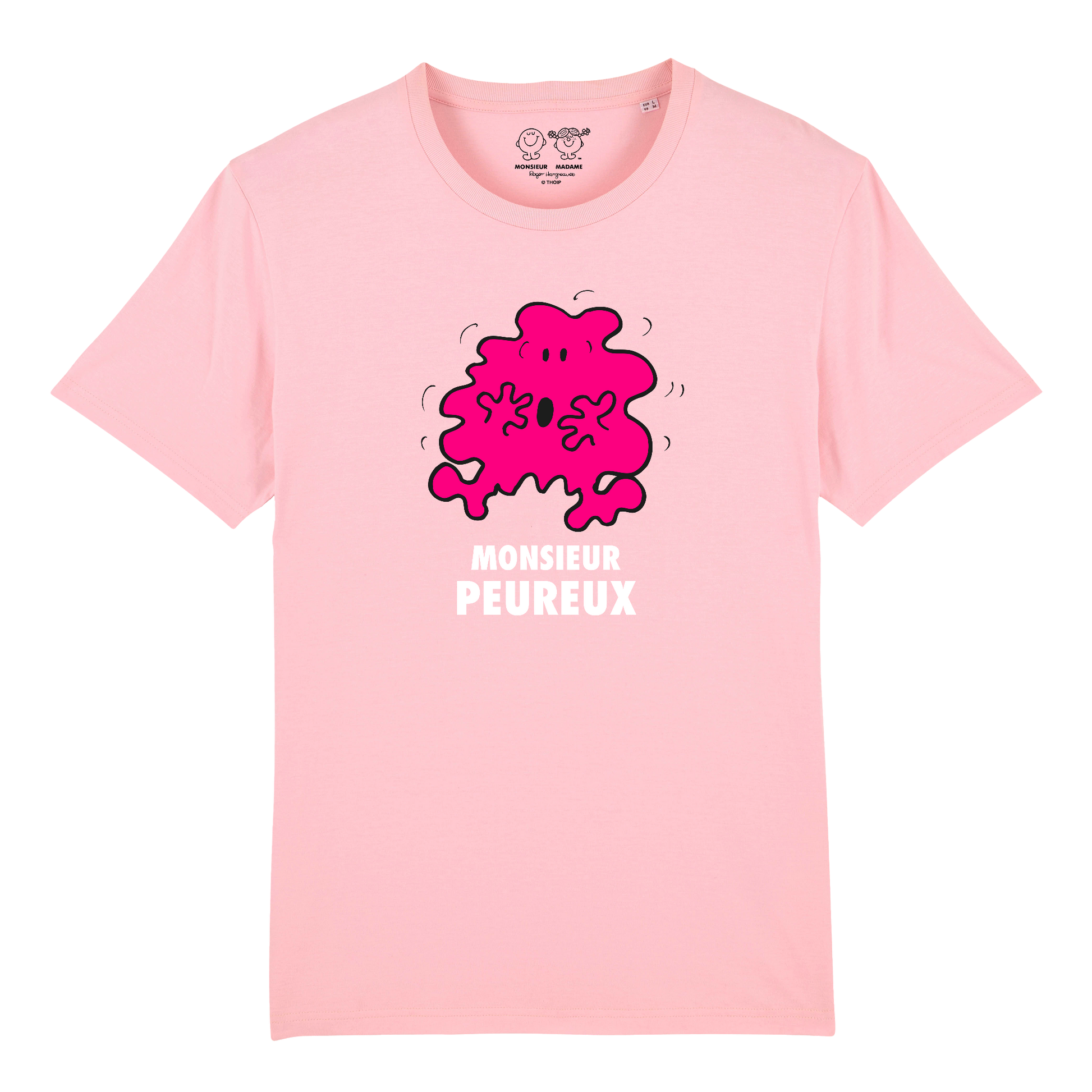 T-Shirt Homme Monsieur Peureux Monsieur Madame