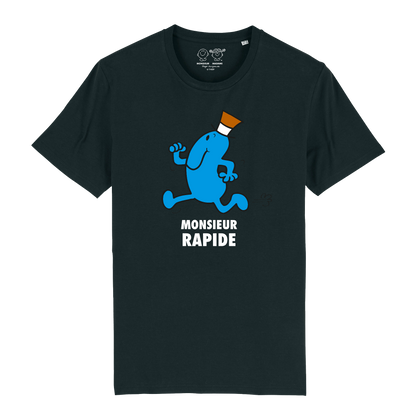T-Shirt Homme Monsieur Rapide Monsieur Madame