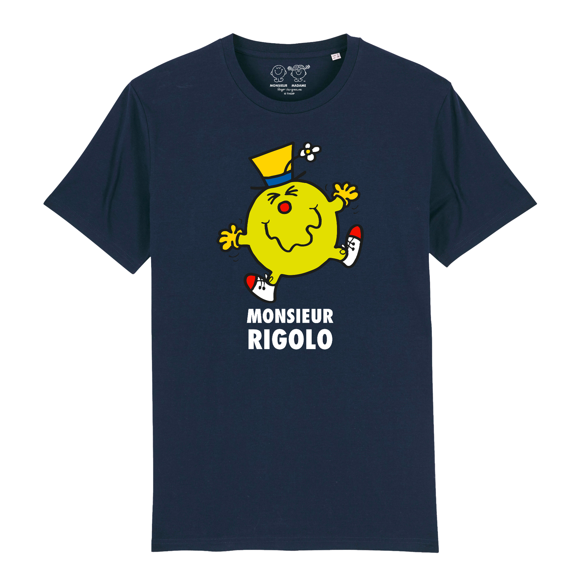 T-Shirt Homme Monsieur Rigolo Monsieur Madame