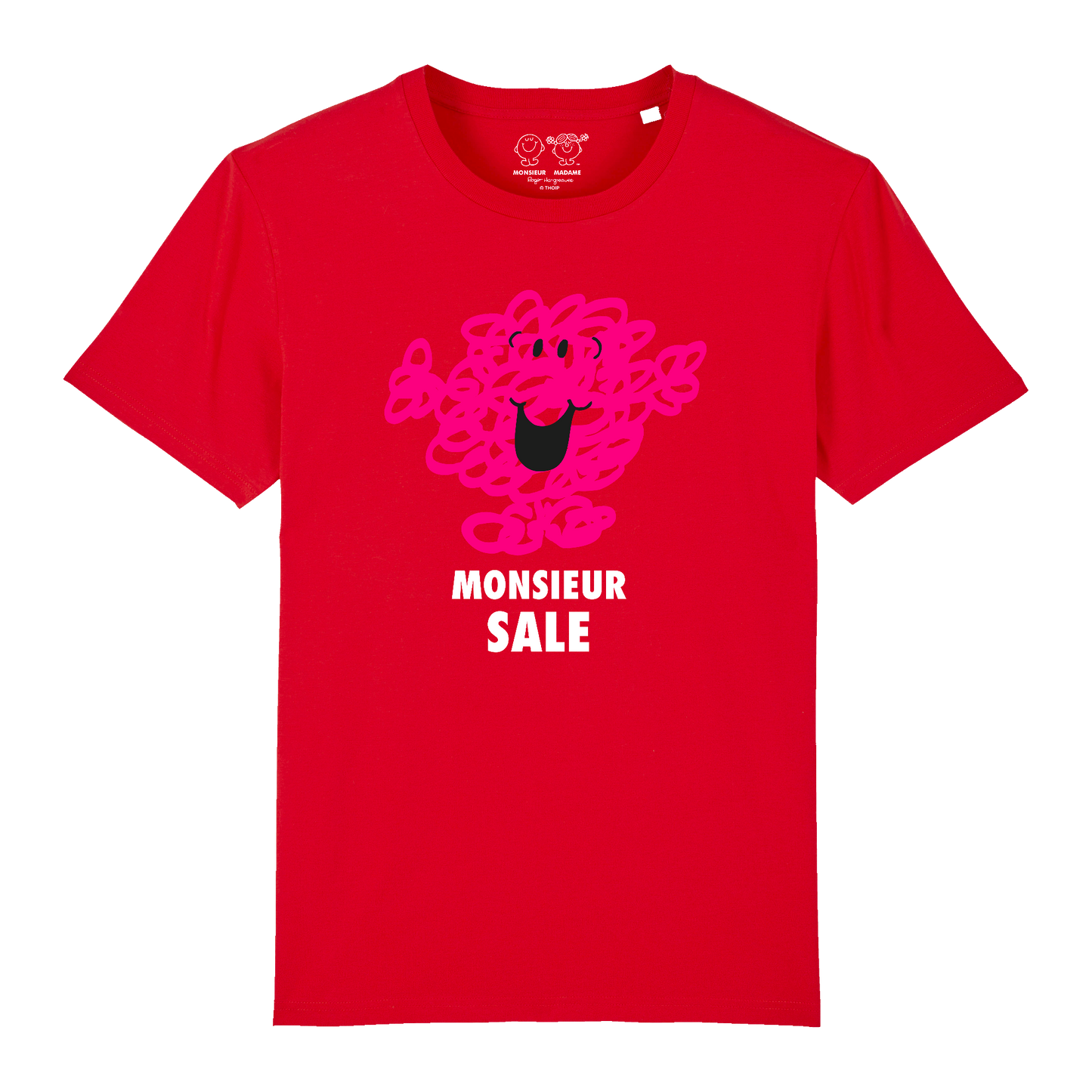 T-Shirt Homme Monsieur Sale Monsieur Madame
