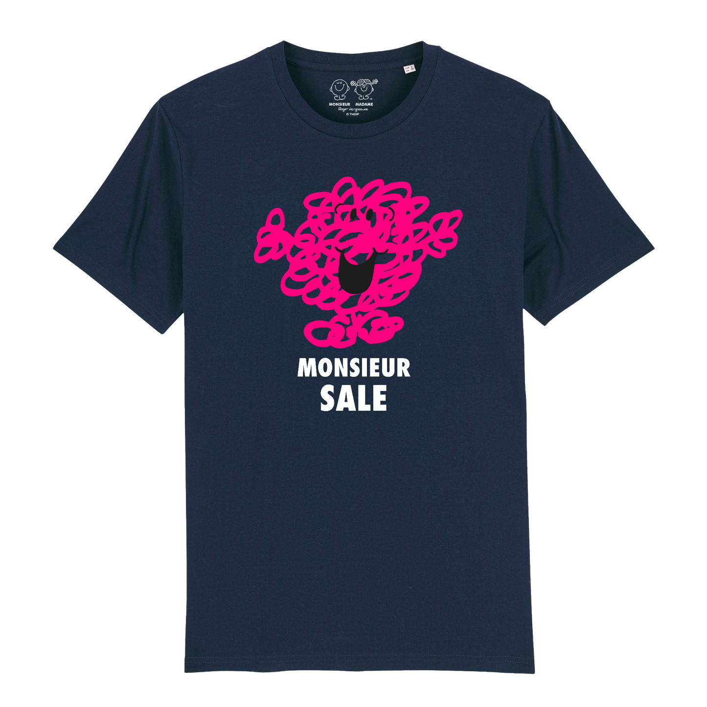 T-Shirt Homme Monsieur Sale Monsieur Madame