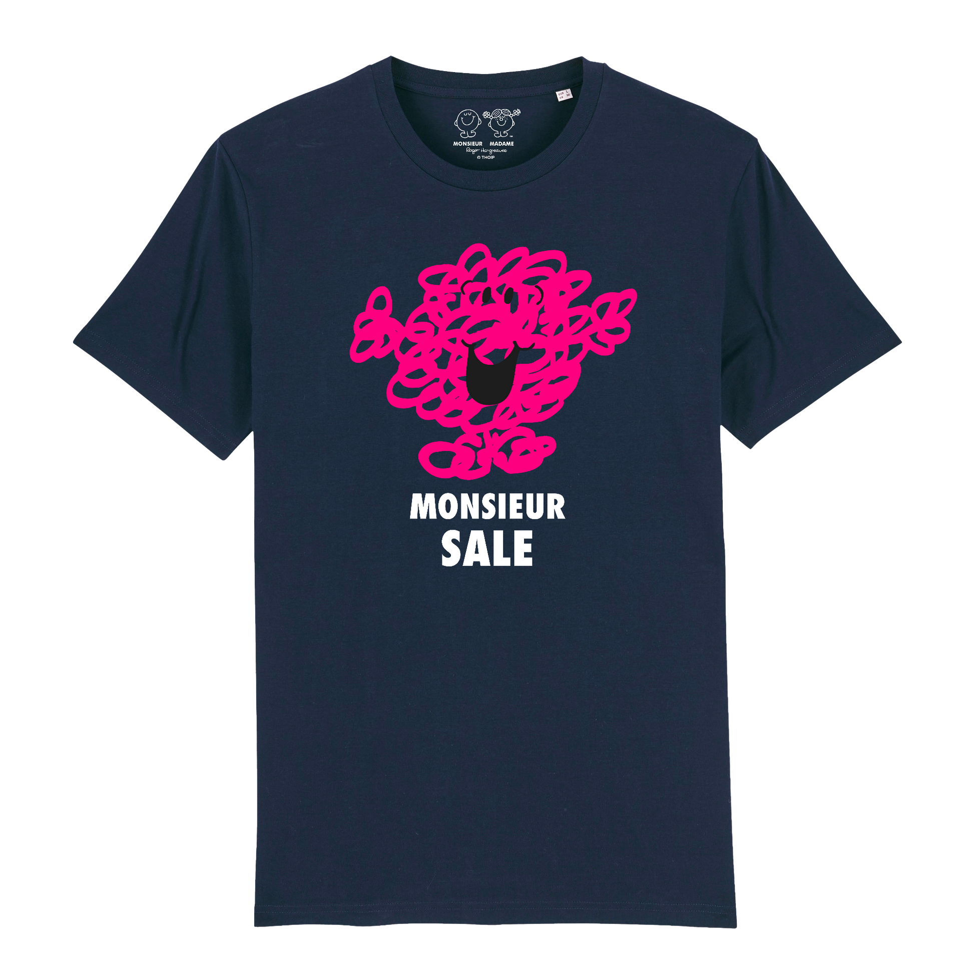 T-Shirt Homme Monsieur Sale Monsieur Madame