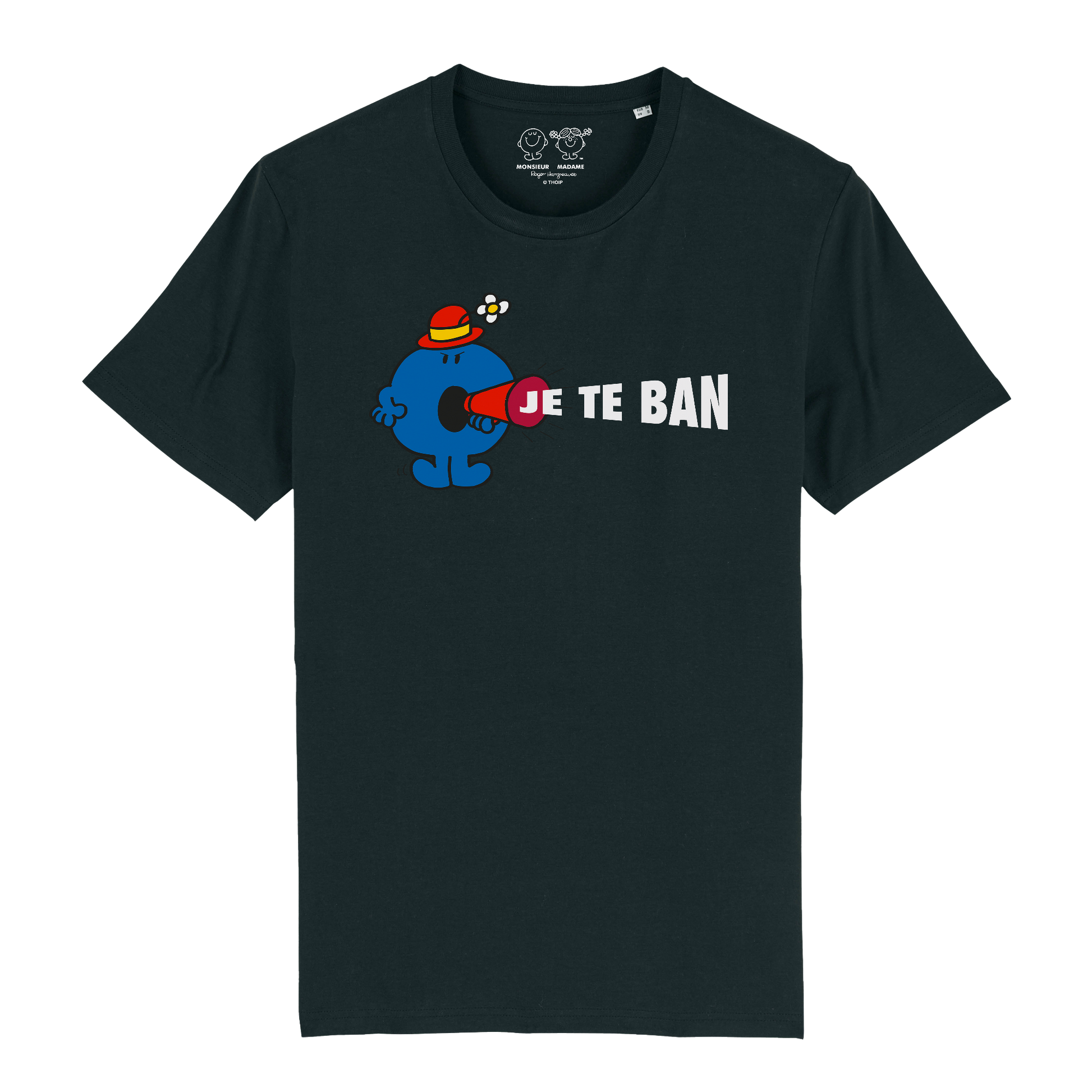 Tshirt - Je te ban Monsieur Madame