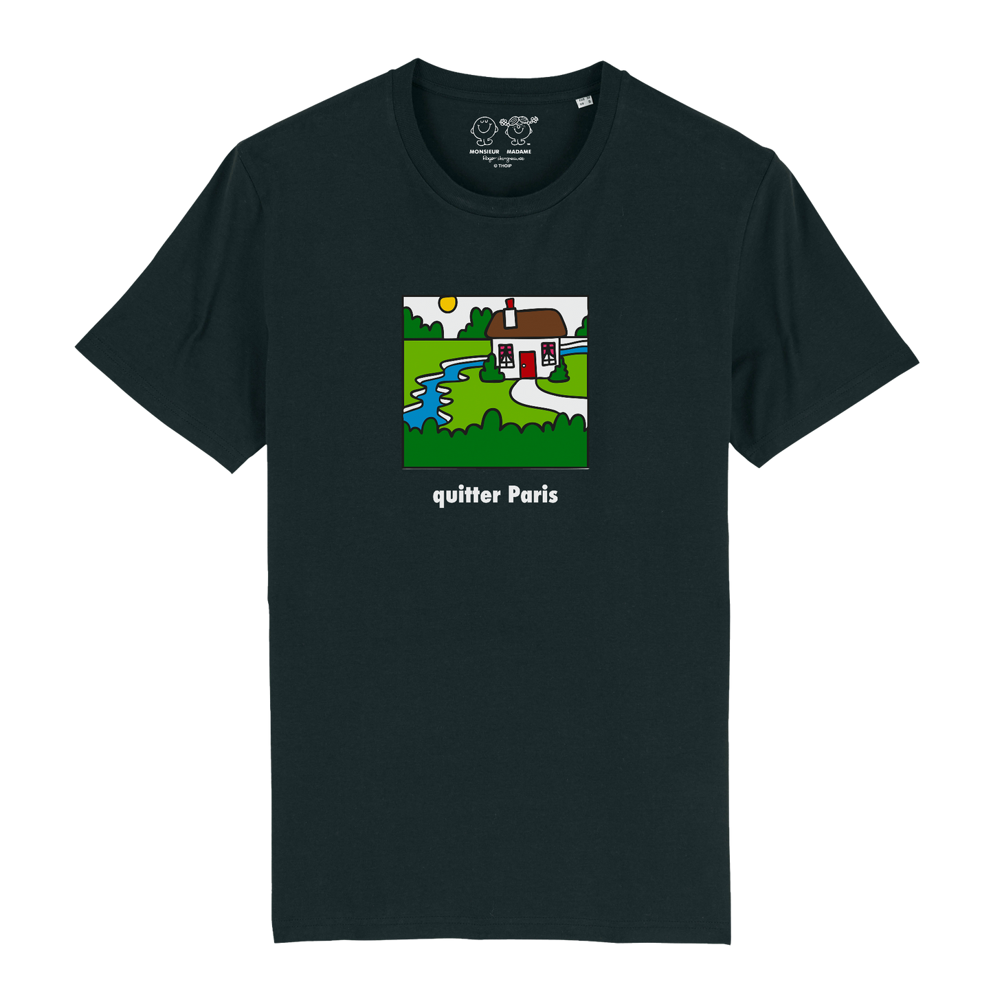 Tshirt - Quitter Paris Monsieur Madame