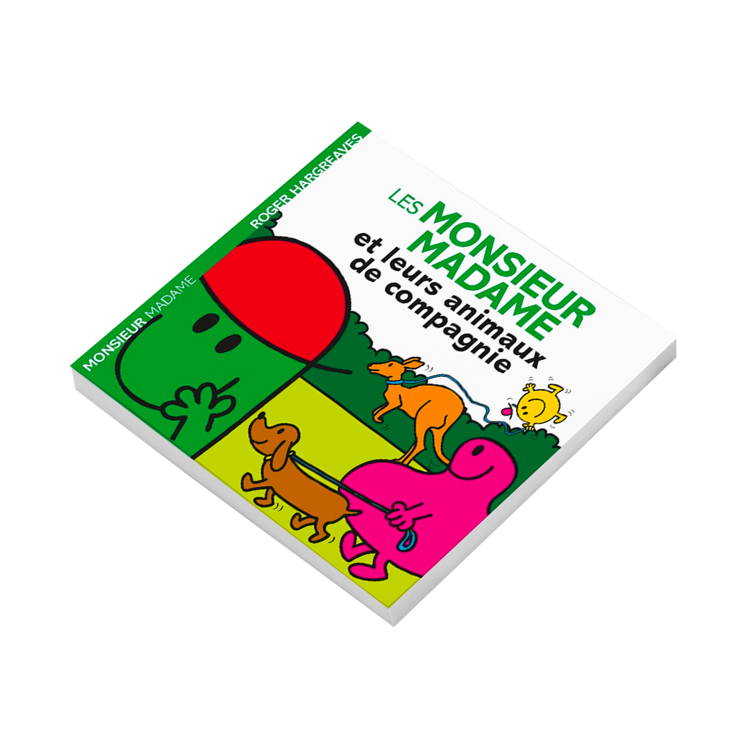 Livre Monsieur Madame et leurs animaux de compagnie