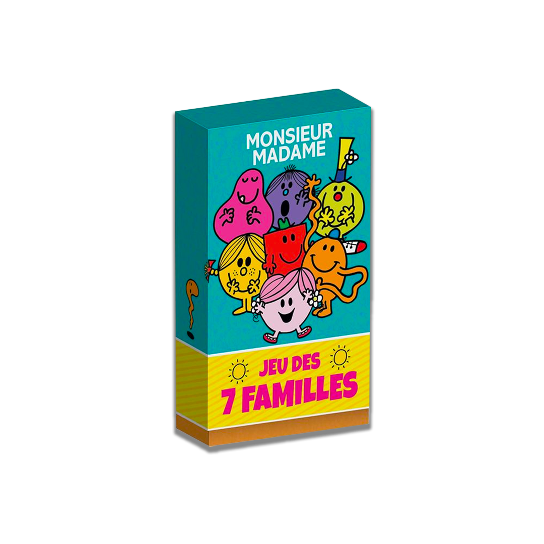 Jeu des 7 familles Monsieur Madame