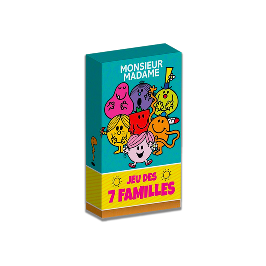 Jeu des 7 familles Monsieur Madame