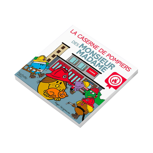 Livre La caserne des pompiers des Monsieur Madame