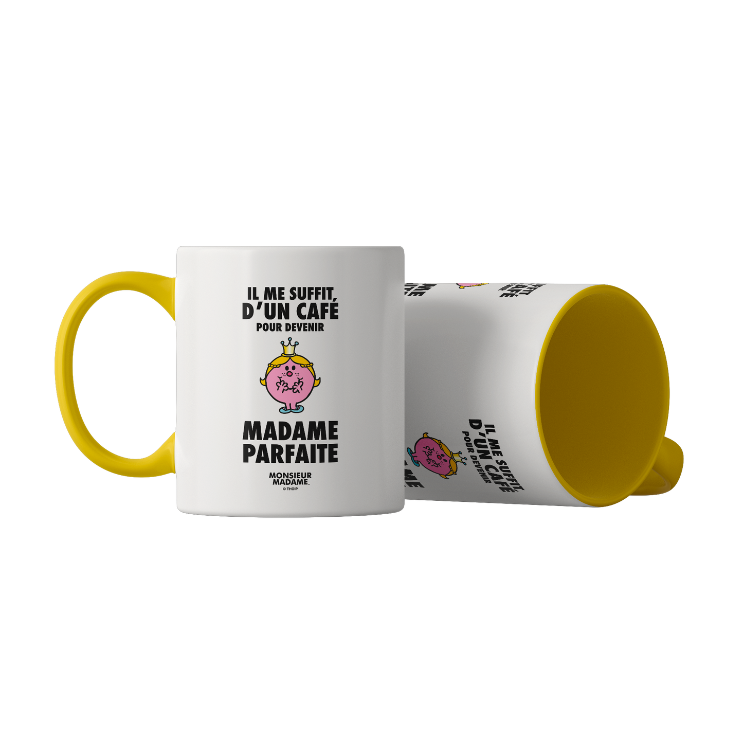 Mug Un café et je deviens Madame Parfaite