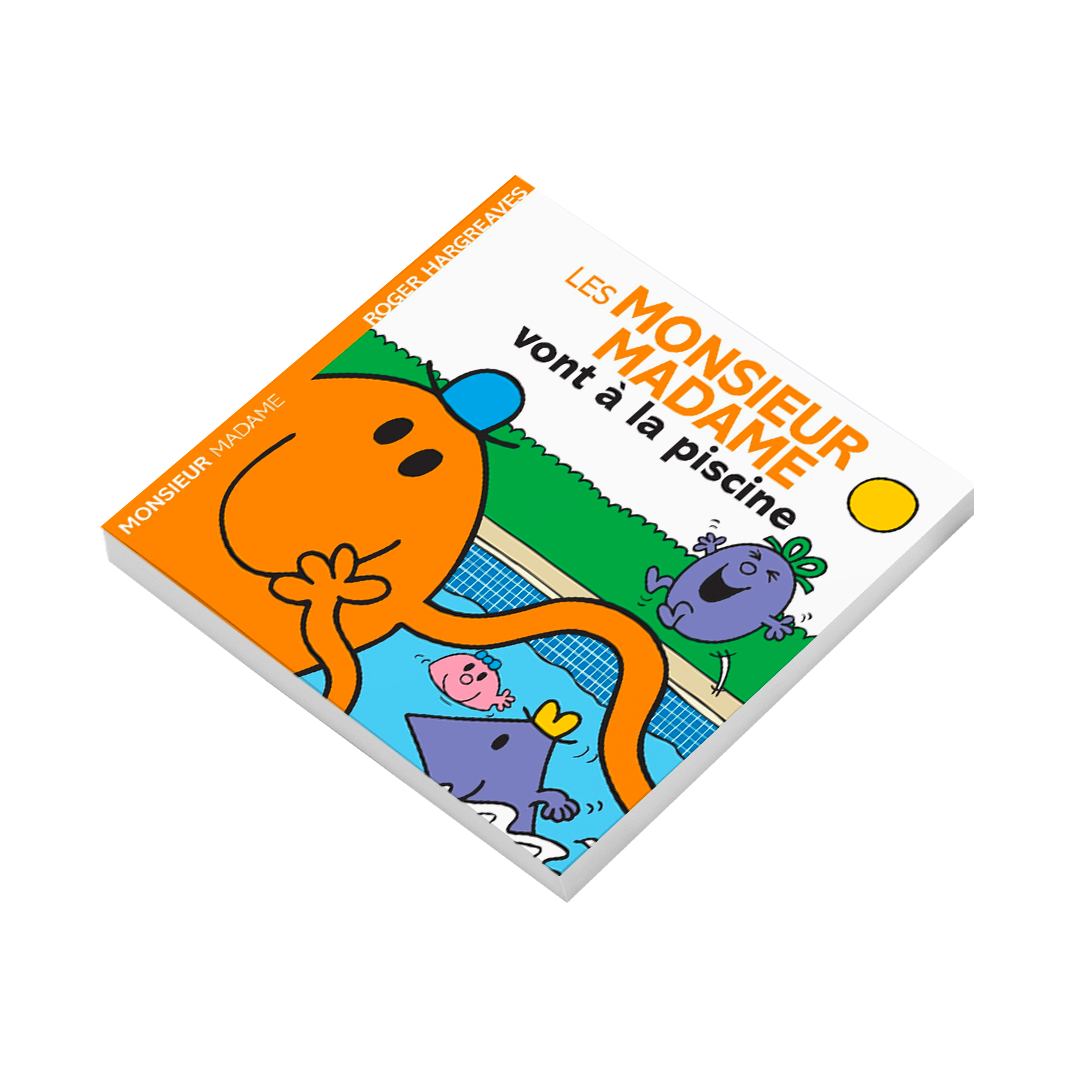 Livre Les Monsieur Madame vont à la piscine