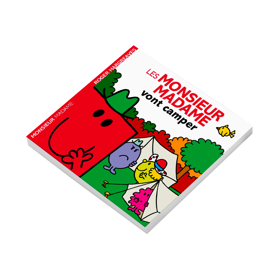 Livre Les Monsieur Madame vont camper