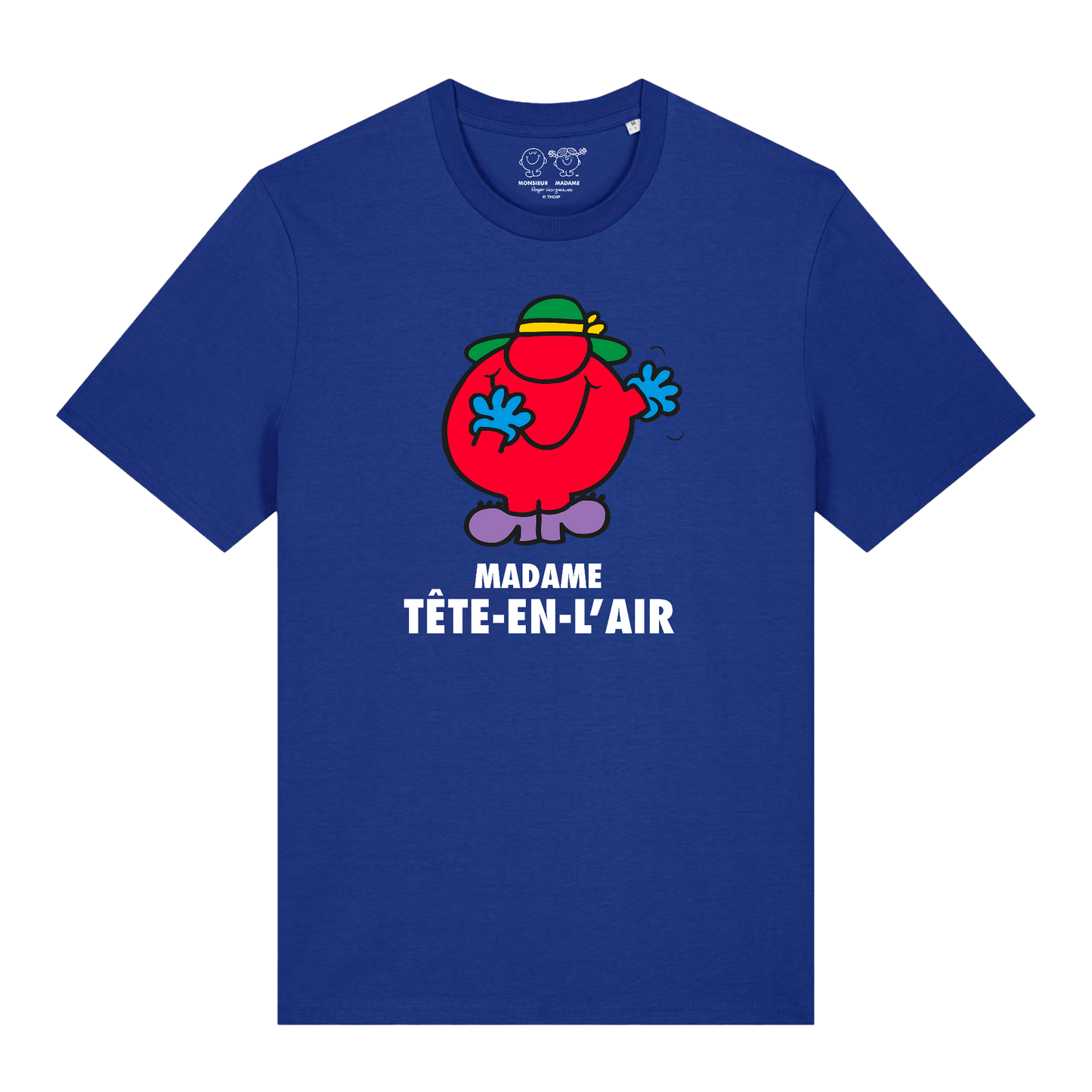 T-Shirt Femme Madame Tête en l'air