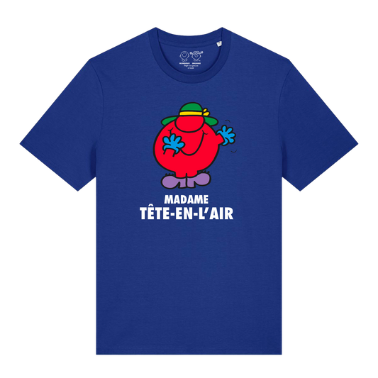 T-Shirt Femme Madame Tête en l'air